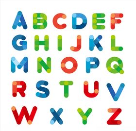 卡通字母
