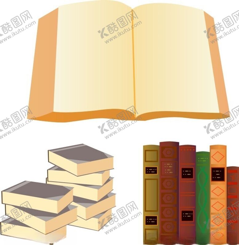 编号：79713102191435044013【酷图网】源文件下载-矢量书籍