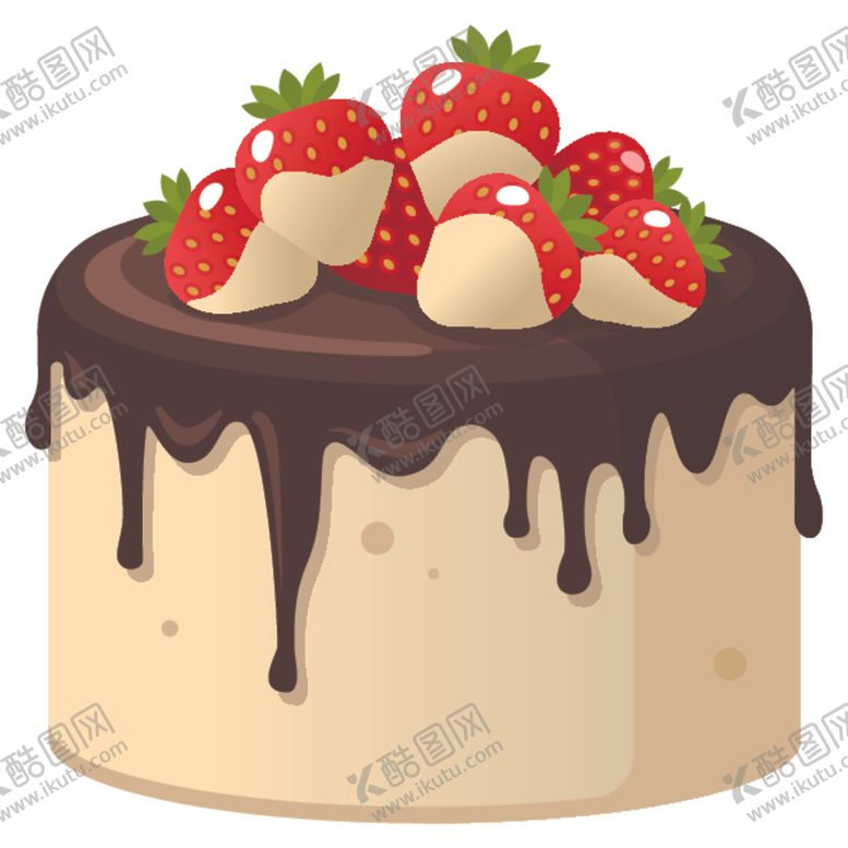 编号：58887605172221077025【酷图网】源文件下载-生日蛋糕