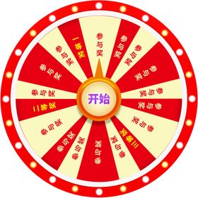 幸运抽奖大转盘