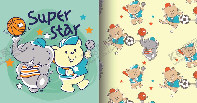 编号：40609110281405253747【酷图网】源文件下载-连续图案