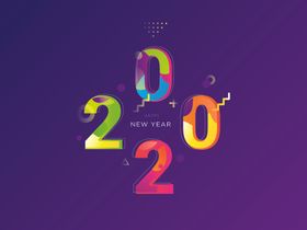 2020艺术字体设计