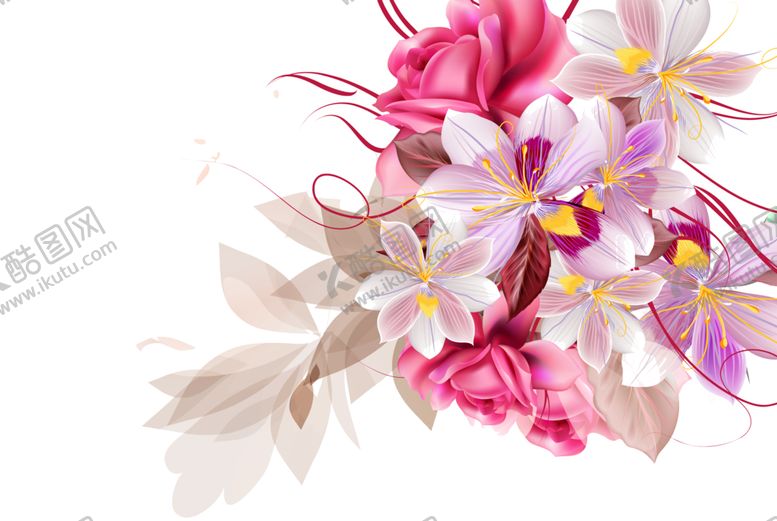 编号：91324309191300505653【酷图网】源文件下载-鲜花素材