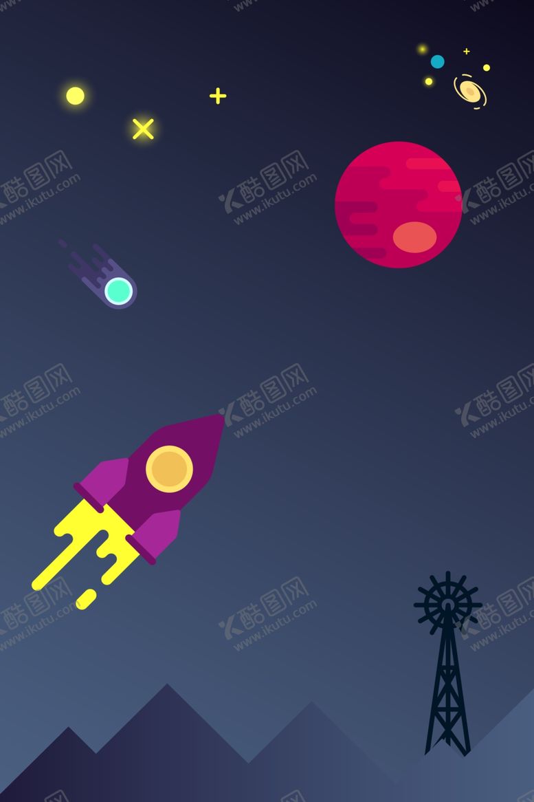 编号：54947307022026206805【酷图网】源文件下载-卡通背景