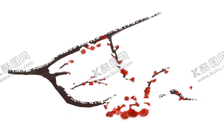编号：70231205131120311700【酷图网】源文件下载-中国风水墨梅