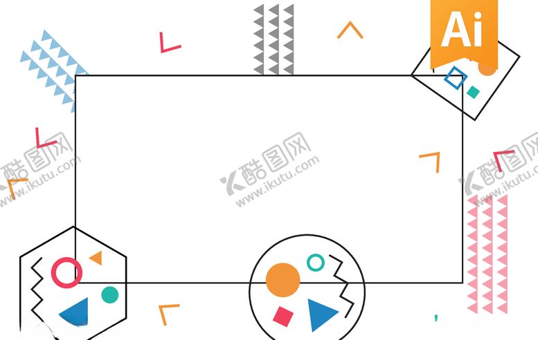 编号：47474506250230129742【酷图网】源文件下载-线条几何展板