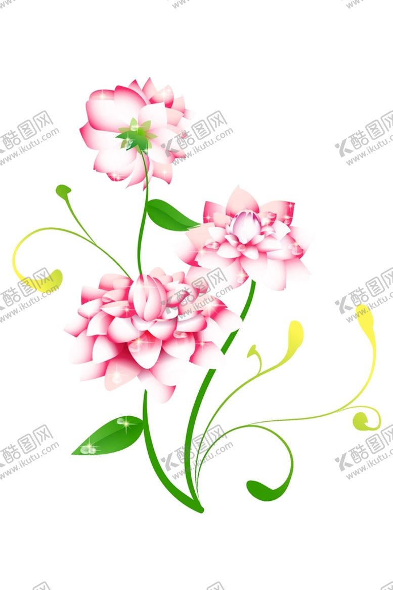 编号：47609109180614306370【酷图网】源文件下载-抽象花朵  