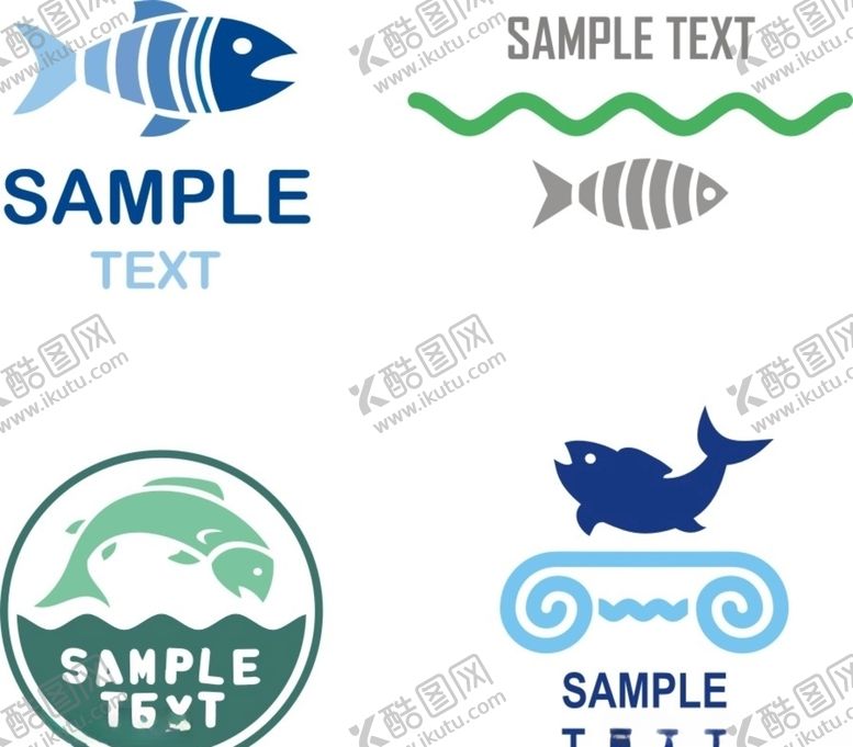 编号：21974109190442026968【酷图网】源文件下载-鱼标志