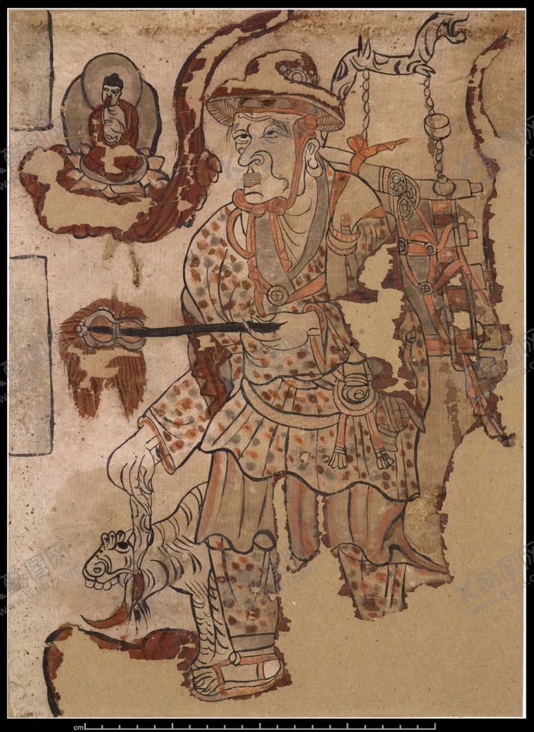 编号：40332309260430447762【酷图网】源文件下载-敦煌风格绘画图案