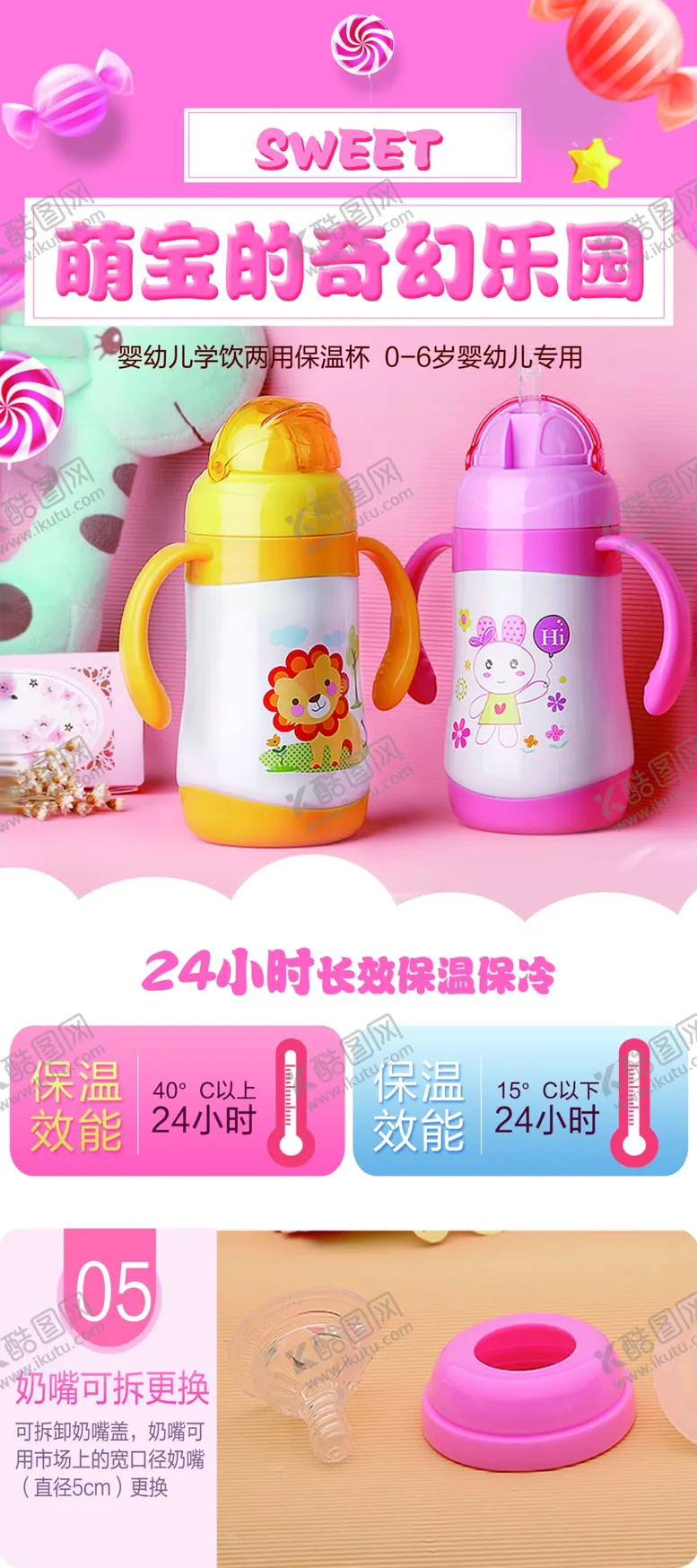 编号：27980409181907591275【酷图网】源文件下载-婴幼儿促销展架