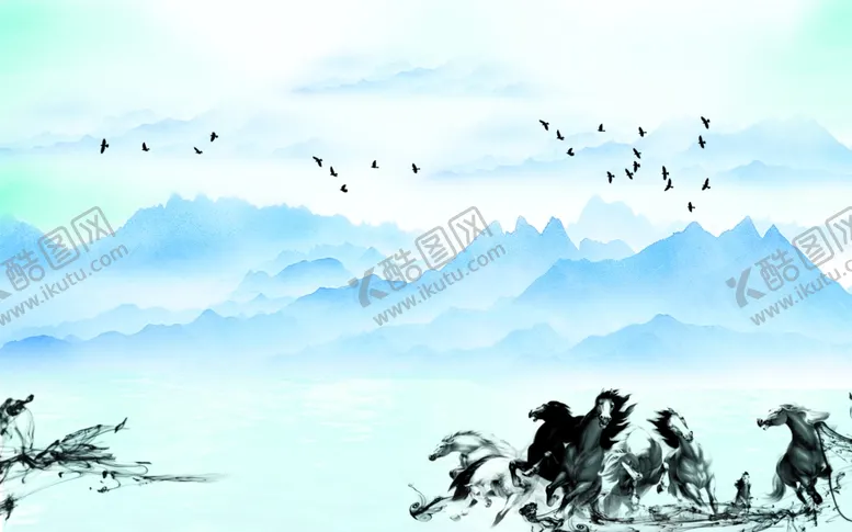 编号：26101609250237363182【酷图网】源文件下载-中式电视背景墙