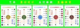 五行水晶佩戴金木水火