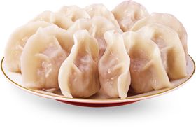水饺美食食材冬至海报素材