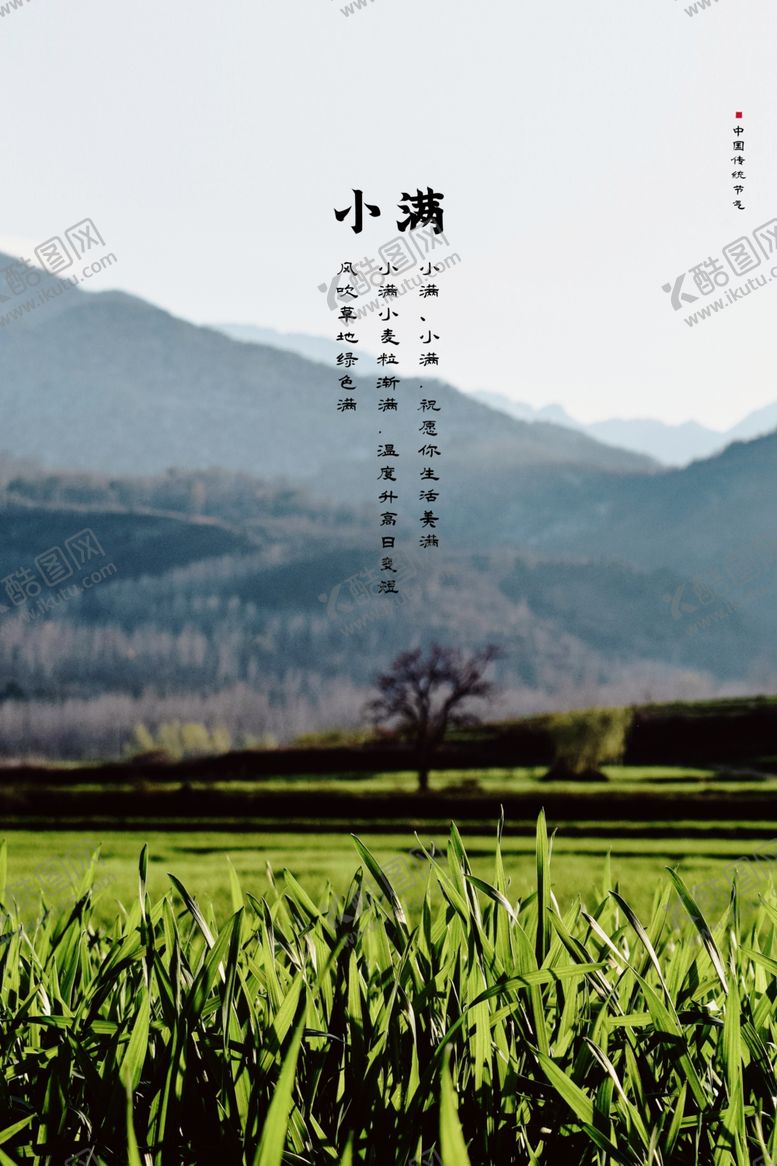 编号：84026909231025058607【酷图网】源文件下载-小满节气海报
