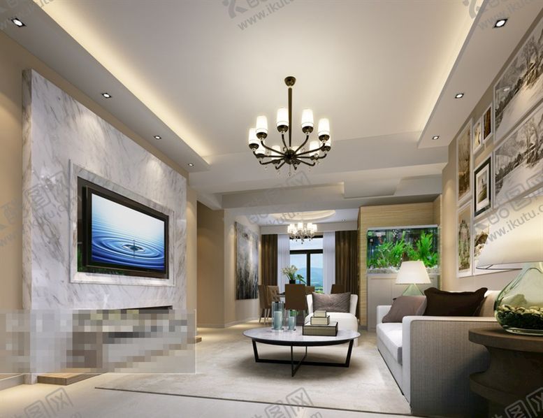 编号：71062111012121441482【酷图网】源文件下载-客厅效果