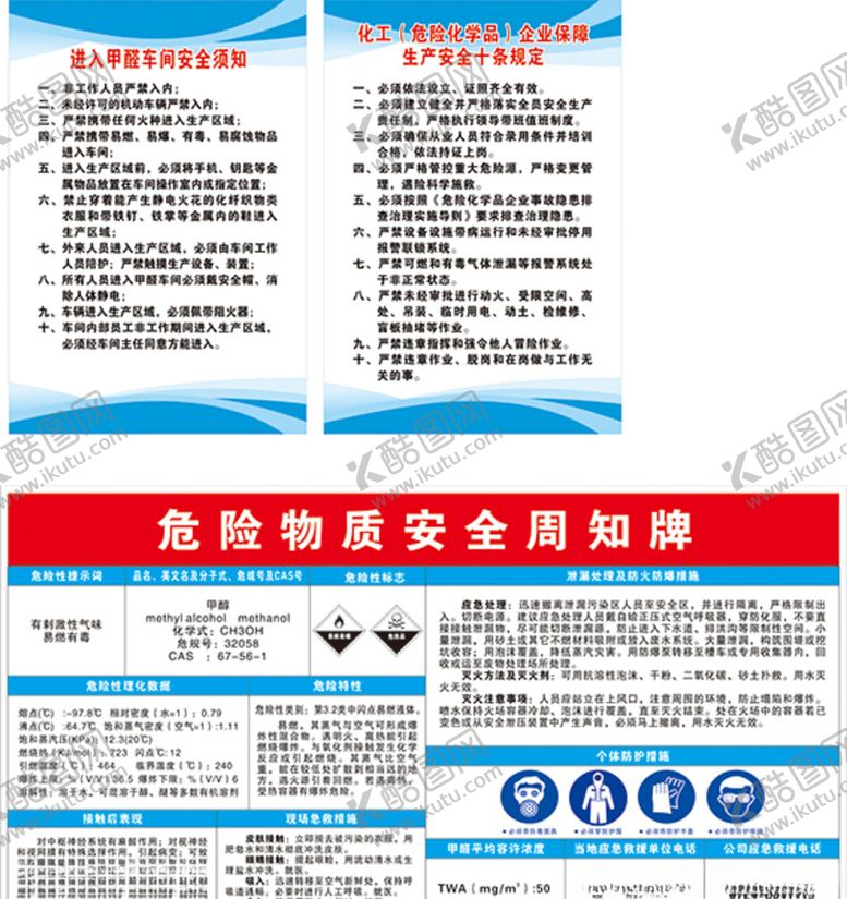 编号：88029407011614024694【酷图网】源文件下载-安全须知展板