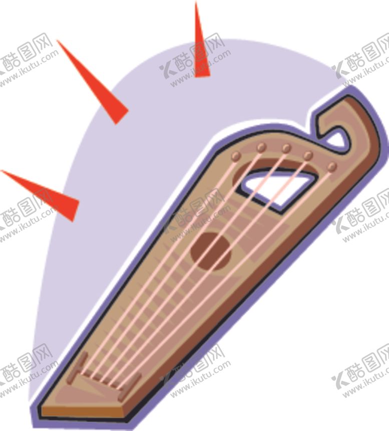 编号：94273910201205443732【酷图网】源文件下载-古筝