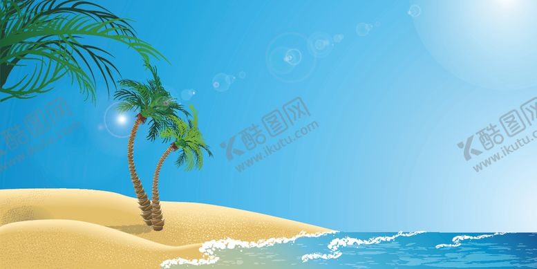 编号：52667610041307524927【酷图网】源文件下载-海滩
