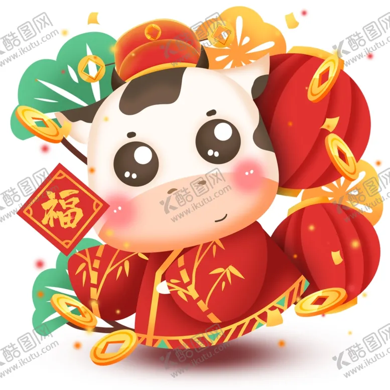 编号：95794104171846564068【酷图网】源文件下载-卡通牛形象
