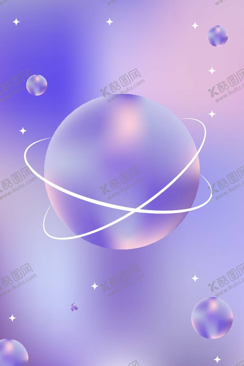 编号：46966212041306206810【酷图网】源文件下载-弥散风紫色渐变圆球背景