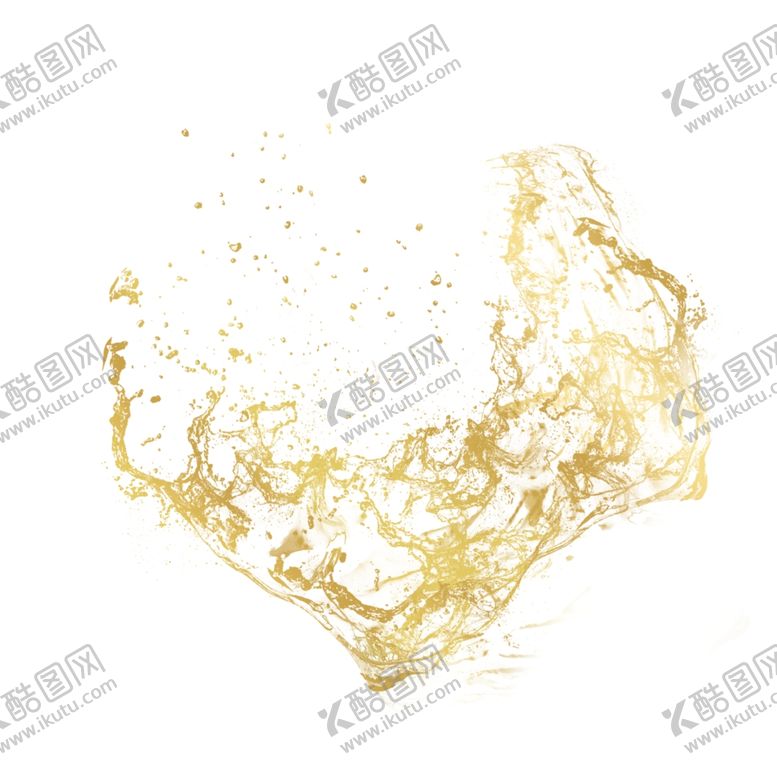 编号：79142204260140548309【酷图网】源文件下载-金色沙子装饰元素