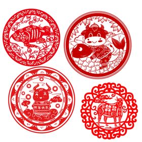 牛年窗花