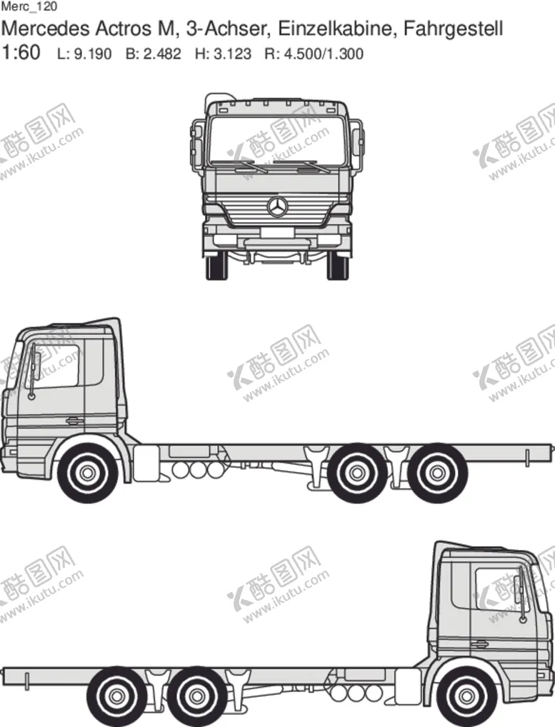 编号：87254103151844373457【酷图网】源文件下载-梅赛德斯工程车