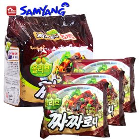 韩国三养超辣鸡肉味拌面旧包装