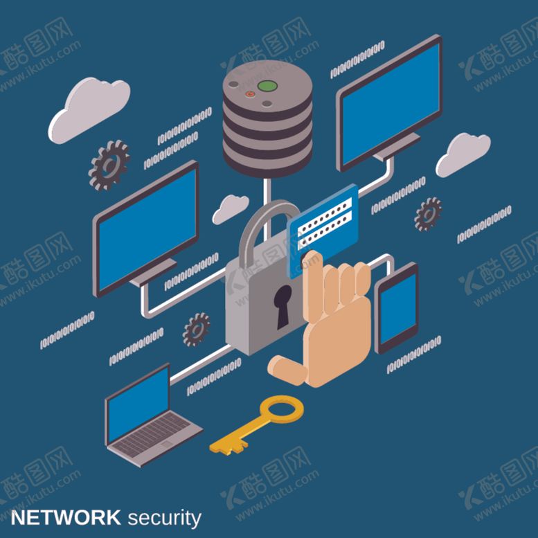 编号：44165110151211026477【酷图网】源文件下载-2.5d网络安全