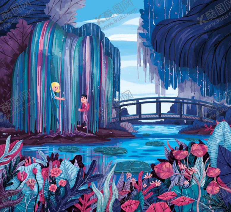 编号：93122409271258547906【酷图网】源文件下载-动漫卡通插画图案