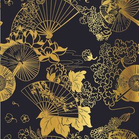 金色扇子