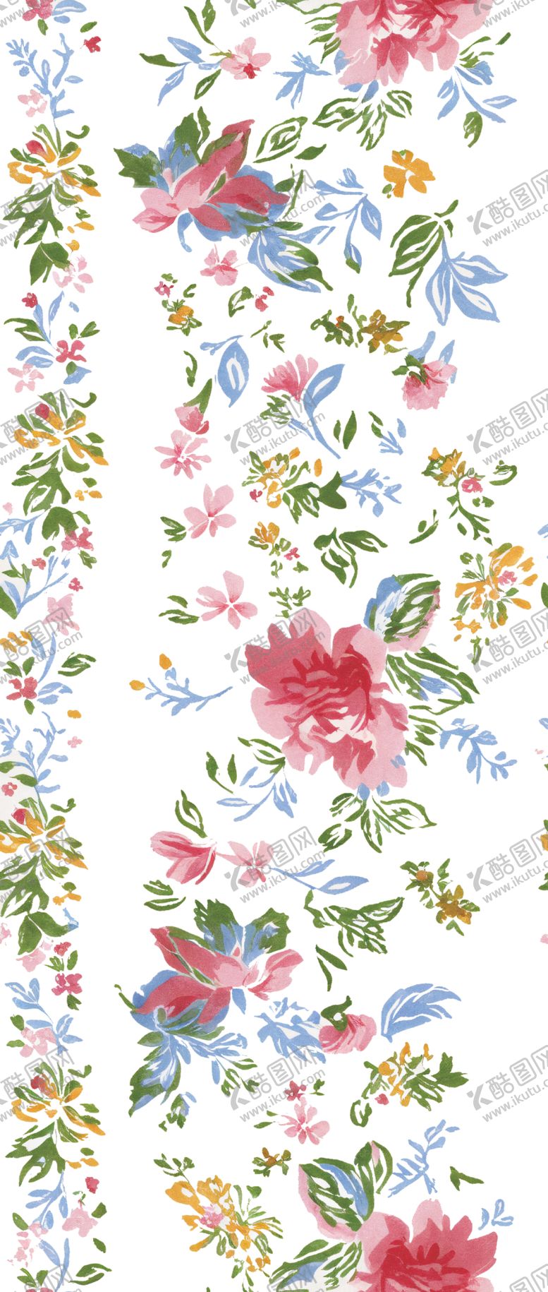 编号：16269104071231501312【酷图网】源文件下载-花卉图案布料纹理