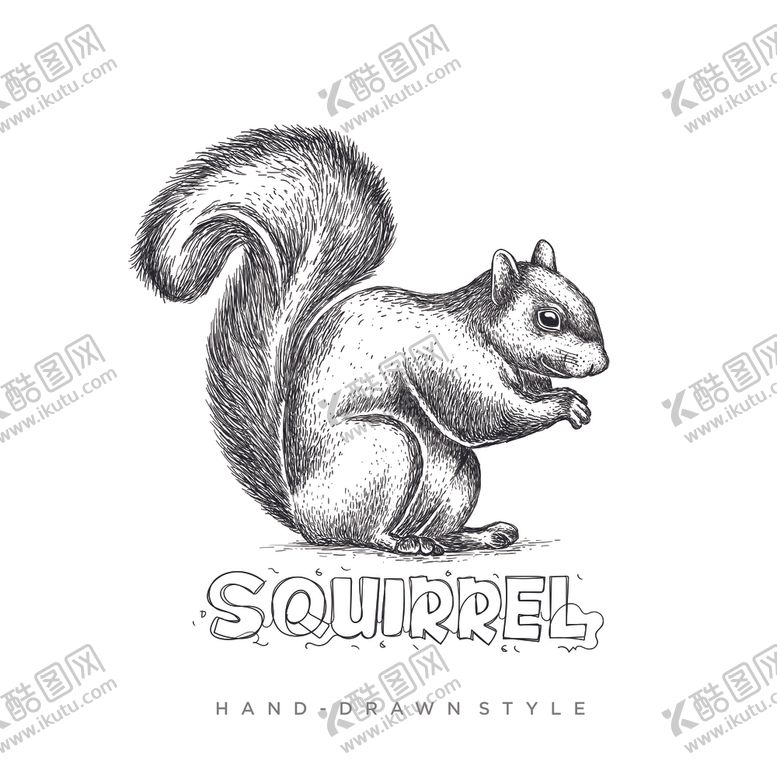 编号：52223309270741481842【酷图网】源文件下载-手绘动物