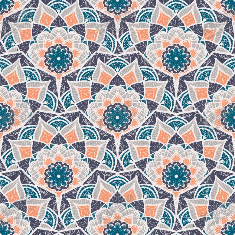 编号：68619610291714038454【酷图网】源文件下载-叶子花卉无缝图案