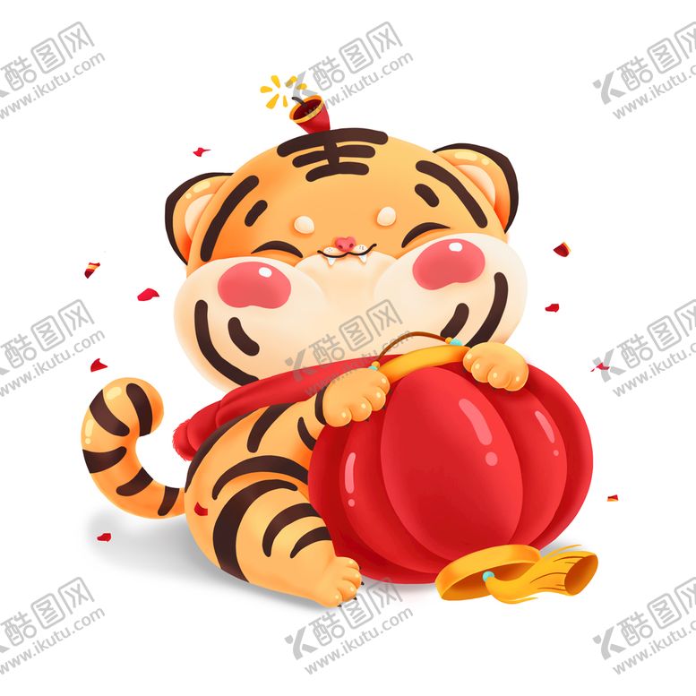 编号：10784510010948289206【酷图网】源文件下载-卡通老虎 虎宝宝