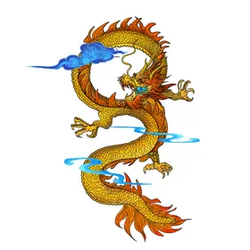 龙凤中国风国潮古典