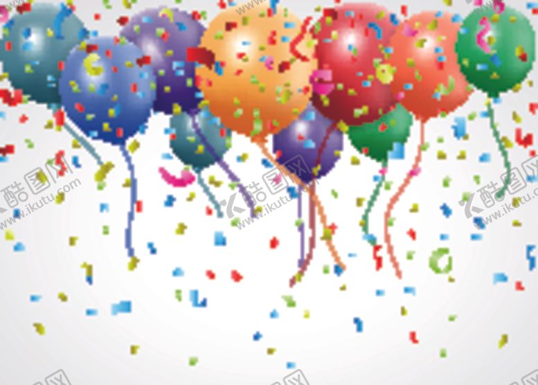 编号：50304409091448242553【酷图网】源文件下载-节日庆祝气球