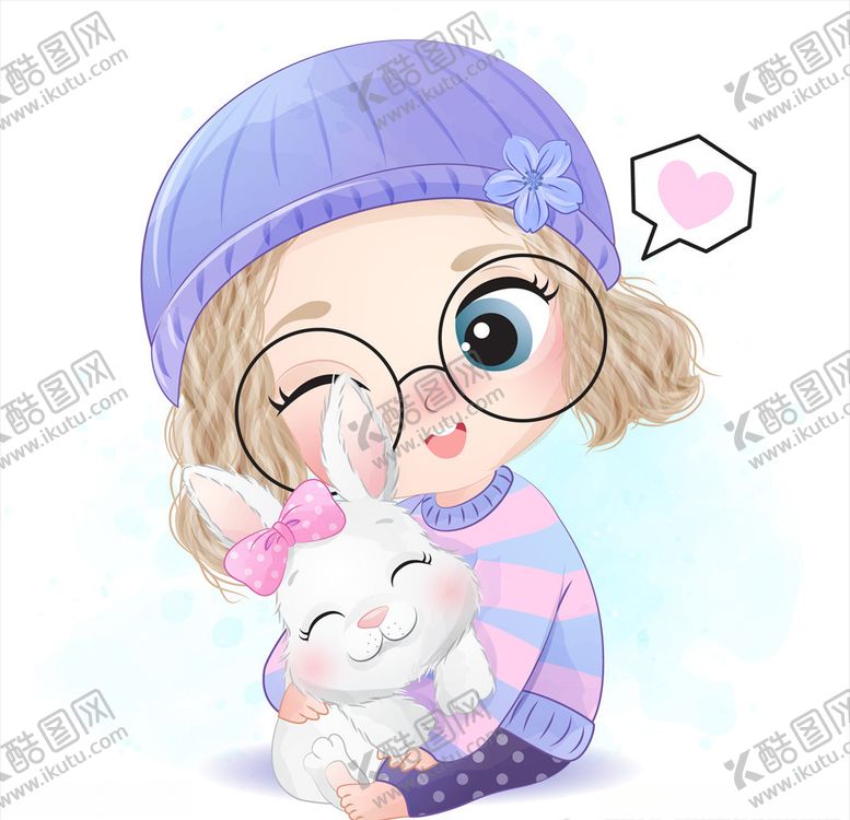 编号：91266106151502418998【酷图网】源文件下载-卡通小女孩
