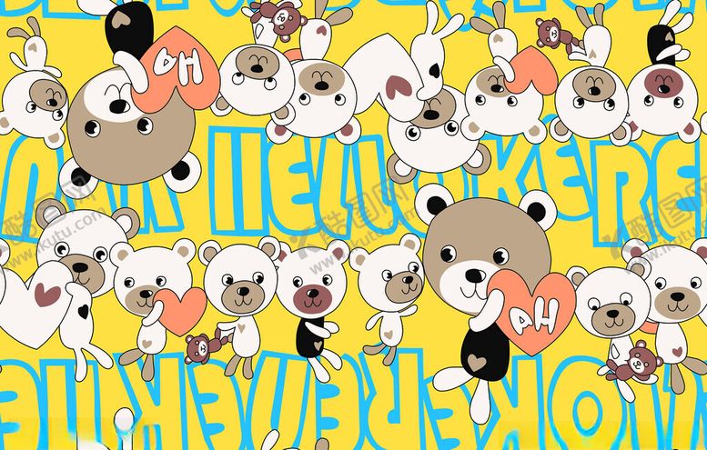 编号：61740311171355242782【酷图网】源文件下载-字母熊