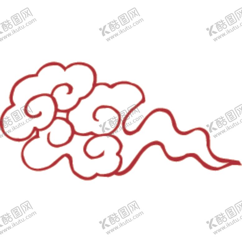 编号：18558110251237426716【酷图网】源文件下载-祥云矢量图