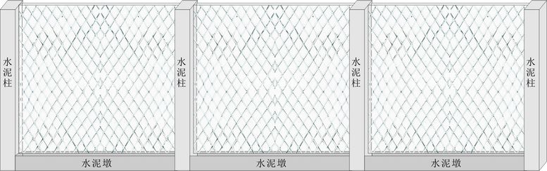 编号：61724201280852505846【酷图网】源文件下载-围栏方管菱形效果图