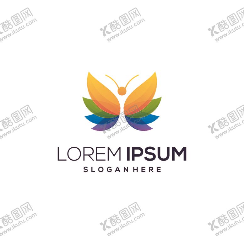 编号：33826310221706303910【酷图网】源文件下载-蝴蝶logo