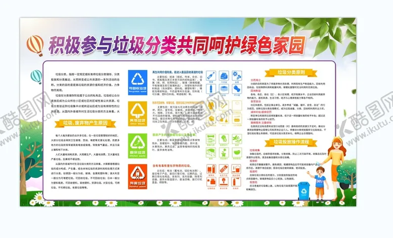编号：97628010030251559854【酷图网】源文件下载-垃圾分类