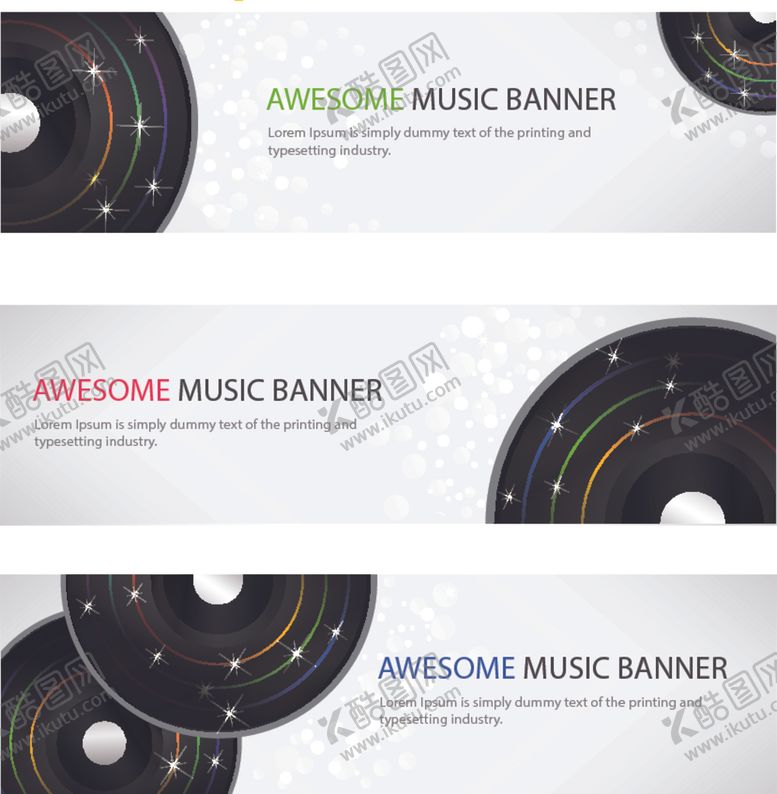 编号：44407209200718184838【酷图网】源文件下载-真棒音乐横幅