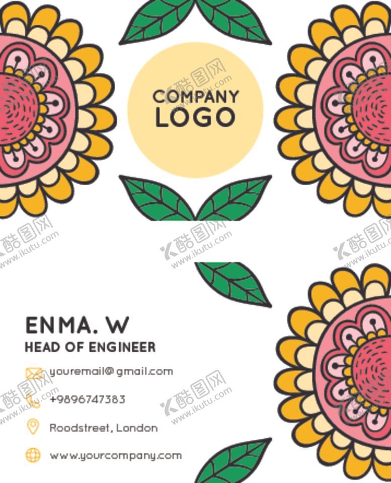 编号：52196910051657082109【酷图网】源文件下载-名片卡片卡券