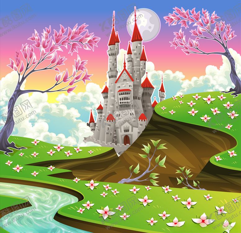 编号：71932207012246467426【酷图网】源文件下载-卡通风景