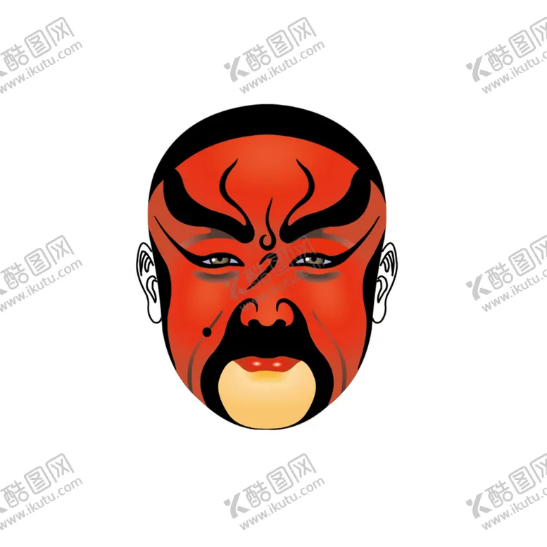 编号：30774405011549023505【酷图网】源文件下载-京剧脸谱
