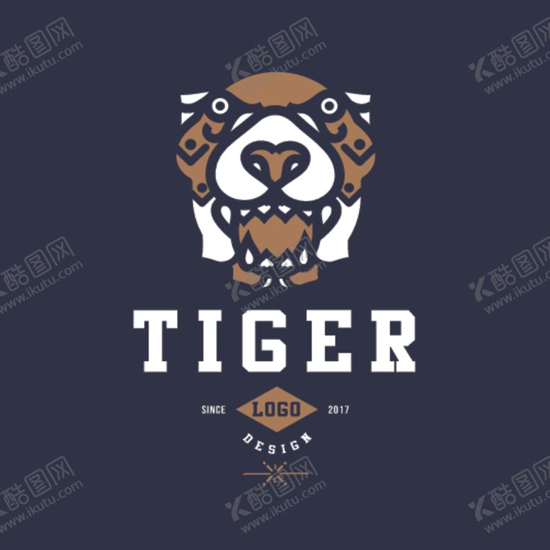 编号：66422910202331237316【酷图网】源文件下载-老虎图标