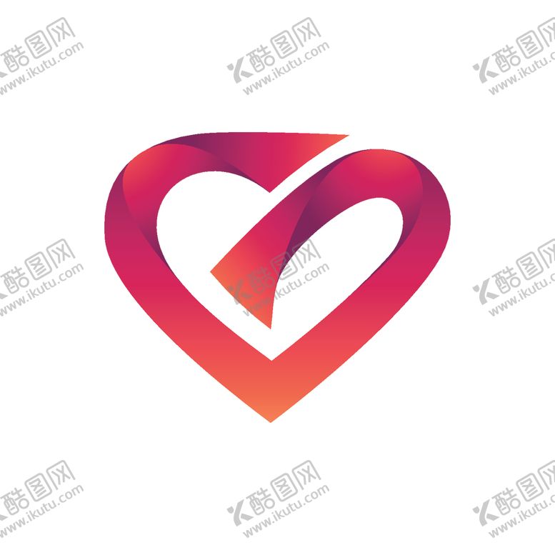 编号：63927010271621147645【酷图网】源文件下载-爱心标志