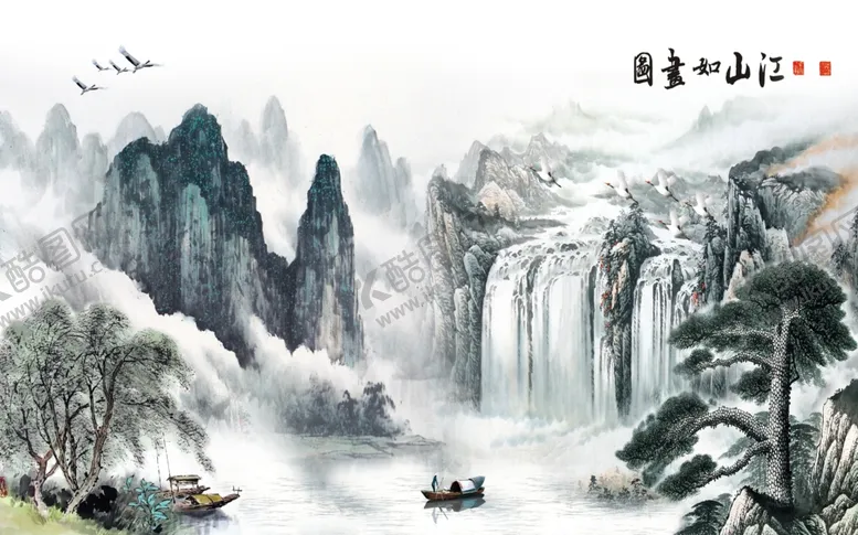 编号：87580806270404535348【酷图网】源文件下载-江山如画